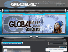 Tablet Screenshot of globalfm.es